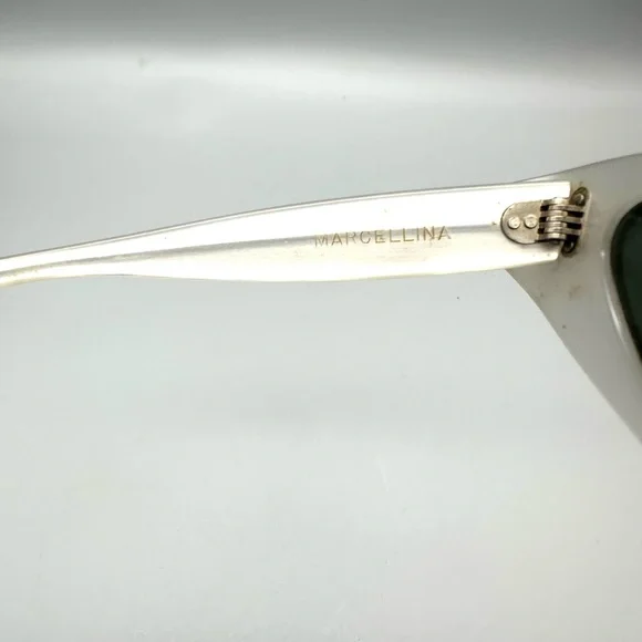 Ray-Ban Marcellina Cat Eye Sunglasses True Vintage Bausch & Lomb White